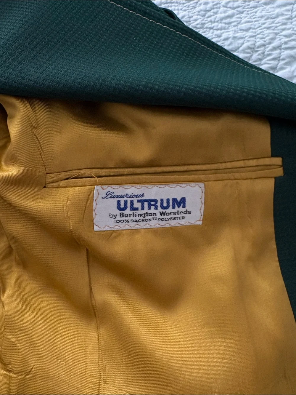 Vintage 70’s leisure jacket blazer. Size 40.